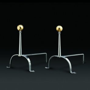 Fleur de Lys Andirons