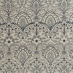 ACANTHUS LEAF CREWELWORK IN BLUE - F480 (1)