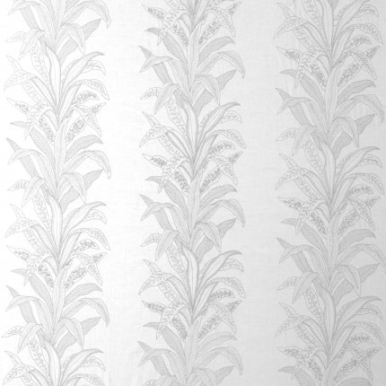 PALM COURT ON WHITE VOILE - F666WW (1)