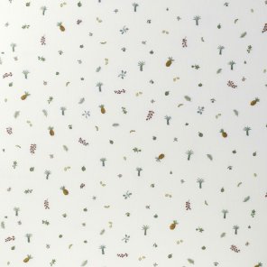TUTTI FRUTTI ON WHITE VOILE - F667