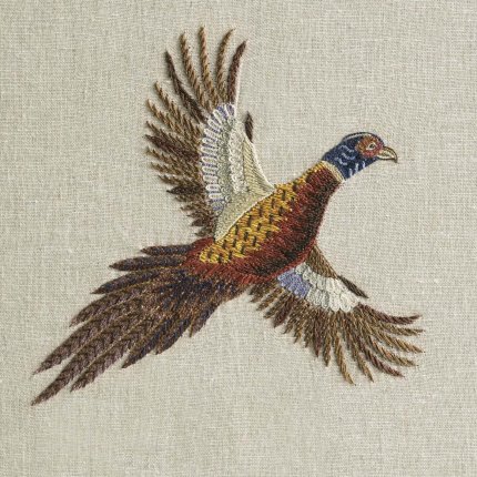 FLEEING PHEASANTS - F976 (2)