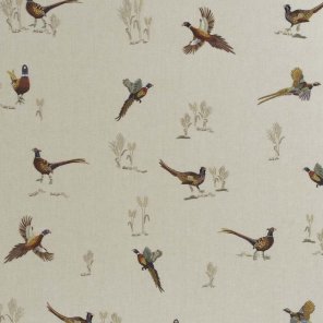 FLEEING PHEASANTS - F976