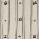 PROVENCE SPRIG ON BLUE STRIPE - F150B (2)