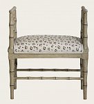 TRO067A - FAUX BAMBOO SMALL BENCH WITH SIDE RAILS (5)