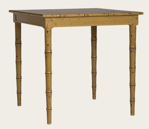 TRO112 - FAUX BAMBOO BRASSERIE TABLE (1)