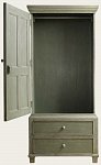 ENG130 - WARDROBE WITH ROD & DRAWERS (3)