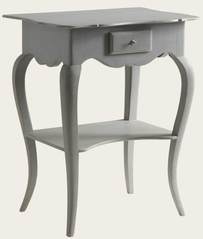 PRO031 BEDSIDE TABLE WITH CURVED LEGS