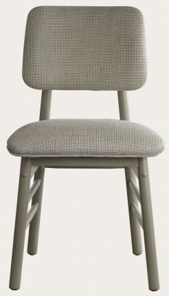 MID010 - CHAIR WITH SQUARE UPHOLSTERED BACK (2)