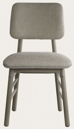 MID010 - CHAIR WITH SQUARE UPHOLSTERED BACK (2)