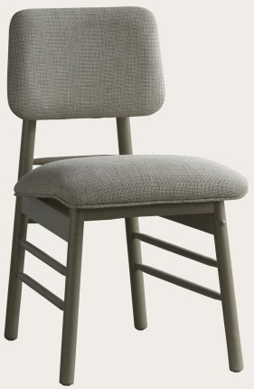 MID010 - CHAIR WITH SQUARE UPHOLSTERED BACK (1)