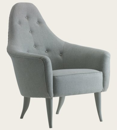 MID026 - ARMCHAIR WITH CURVED BACK (1)