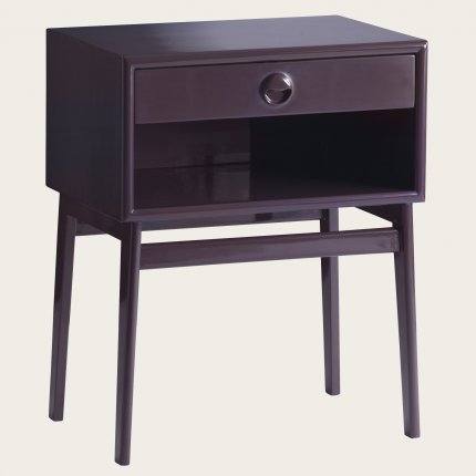 MID038L - BEDSIDE TABLE WITH ROUND PULL HANDLE (3)