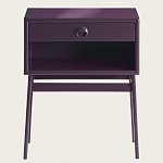 MID038L - BEDSIDE TABLE WITH ROUND PULL HANDLE (4)
