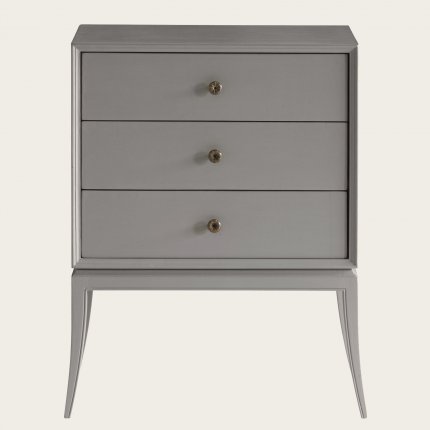 MID0044 - SMALL CHEST WITH THREE DRAWERS & BRASS PULLS (2)