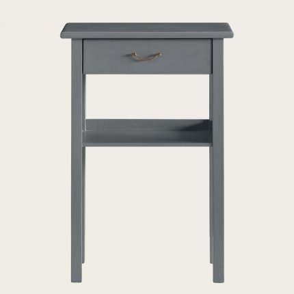 MID038 - SIDE TABLE WITH ONE DRAWER & SHELF (2)