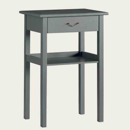 MID038 - SIDE TABLE WITH ONE DRAWER & SHELF (1)