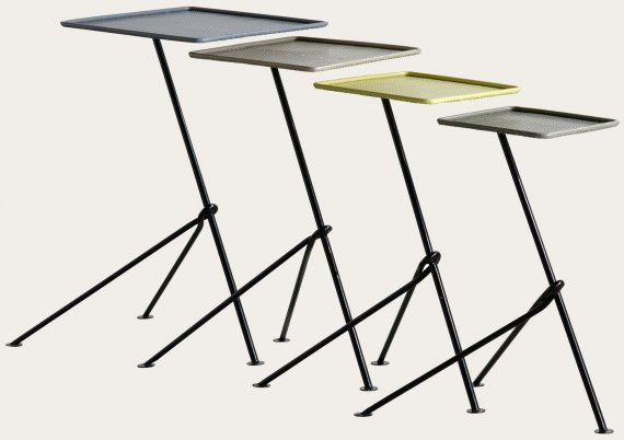 MID113 - NESTING TABLES IN PERFORATED METAL (1)