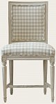 GUS015 - CHAIR SQUARE WITH UPHOLSTERED BACK (2)
