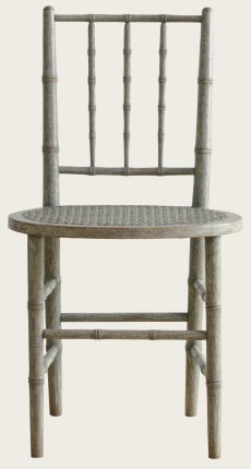 GUS026A - BAMBOO CHAIR WITH ROUND CANED SEAT (2)