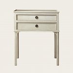 GUS031L - BEDSIDE TABLE WITH TWO DRAWERS LARGE (2)