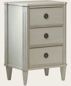 GUS036 - BEDSIDE TABLE WITH THREE DRAWERS