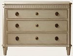 GUS045 - COMMODE WITH FLUTED CARVING (2)