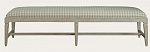 GUS064 - BENCH WITH FLUTED SQUARE LEGS (2)