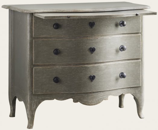 GUS074 - COMMODE WITH CARVED BASE & SLIDE IN SHELF (1)