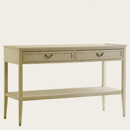 GUS099 - CONSOLE WITH TWO DRAWERS & BOTTOM SHELF (1)