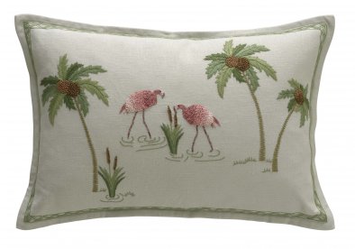 FLAMINGOS ON SEAFOAM - C660B