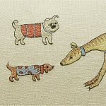 DOGS ON PARADE BY DOMENICA MORE GORDON - CD713H (2)