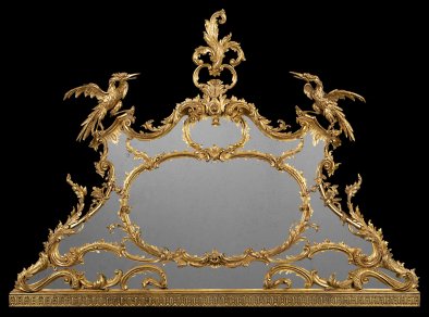 Chippendale overmantel 1765