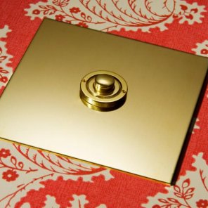 Tlačítka (button) Unlacquered brass