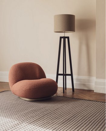 Tripod Wenge Floor Lamp (2)