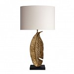 Leaf Brass Patina Table Lamp (1)