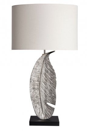 Leaf Nickel Table Lamp (1)