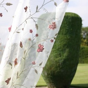 Climbing Floral Organza