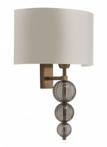Alette Antique Brass Wall Light
