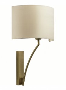 Elgar Antique Brass Wall Light
