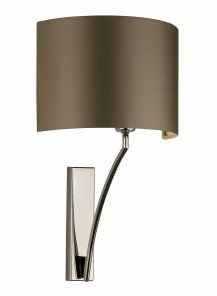 Elgar Nickel Wall Light