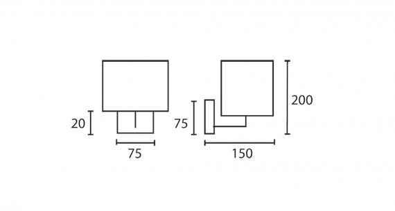 Piro Brushed Nickel Wall Light (2)