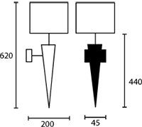 Torchere Wall Light (2)