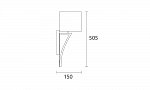 Yves Nickel wall Light (2)