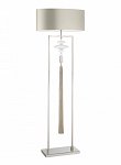 Constance Nickel and Clear Floor Lamp (1)