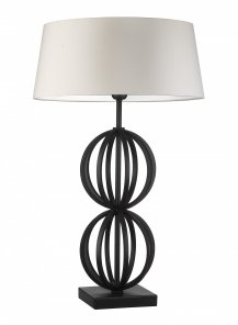 Rollo Antique Bronze Table Lamp