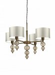 Alette Chadelier Antique Brass Smoke (1)