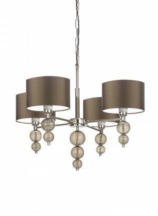 Alette Chandelier Nickel Smoke (1)