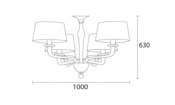 Czarina Clear 6 Arm (2)