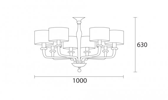 Czarina Clear 8 Arm (2)