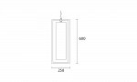 Derwent Rectangle Pendant (Large) (2)